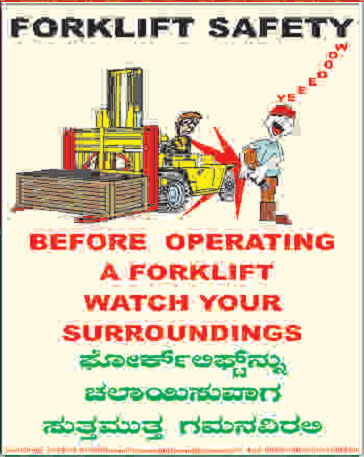 Material Handling Posters
